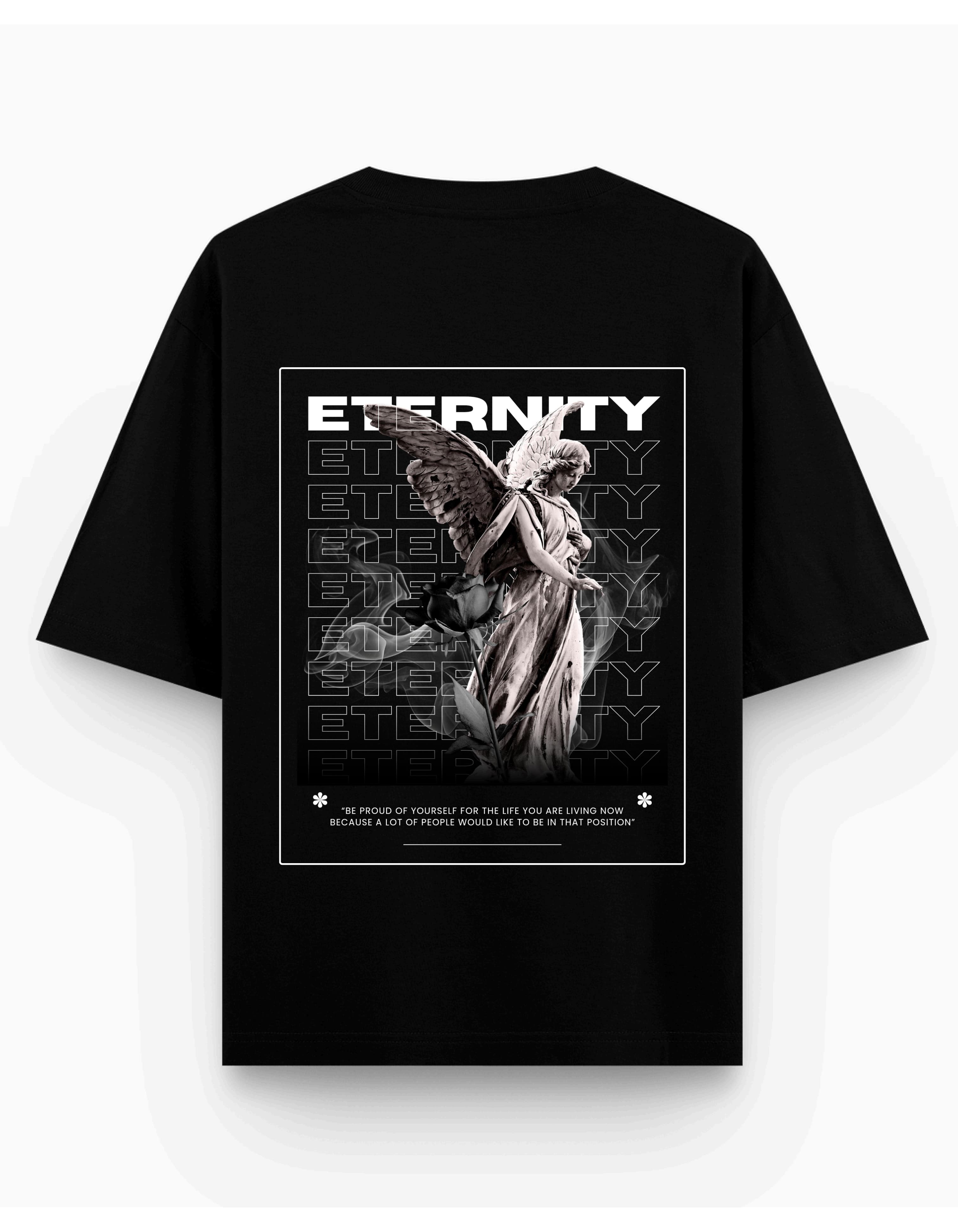 Eternity Oversized T-Shirt – Premium 260 GSM | Stitchara Clothing