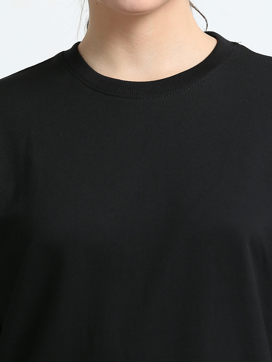 Black Unisex Premium Oversized T-Shirt 260 GSM | Premium Streetwear Essential