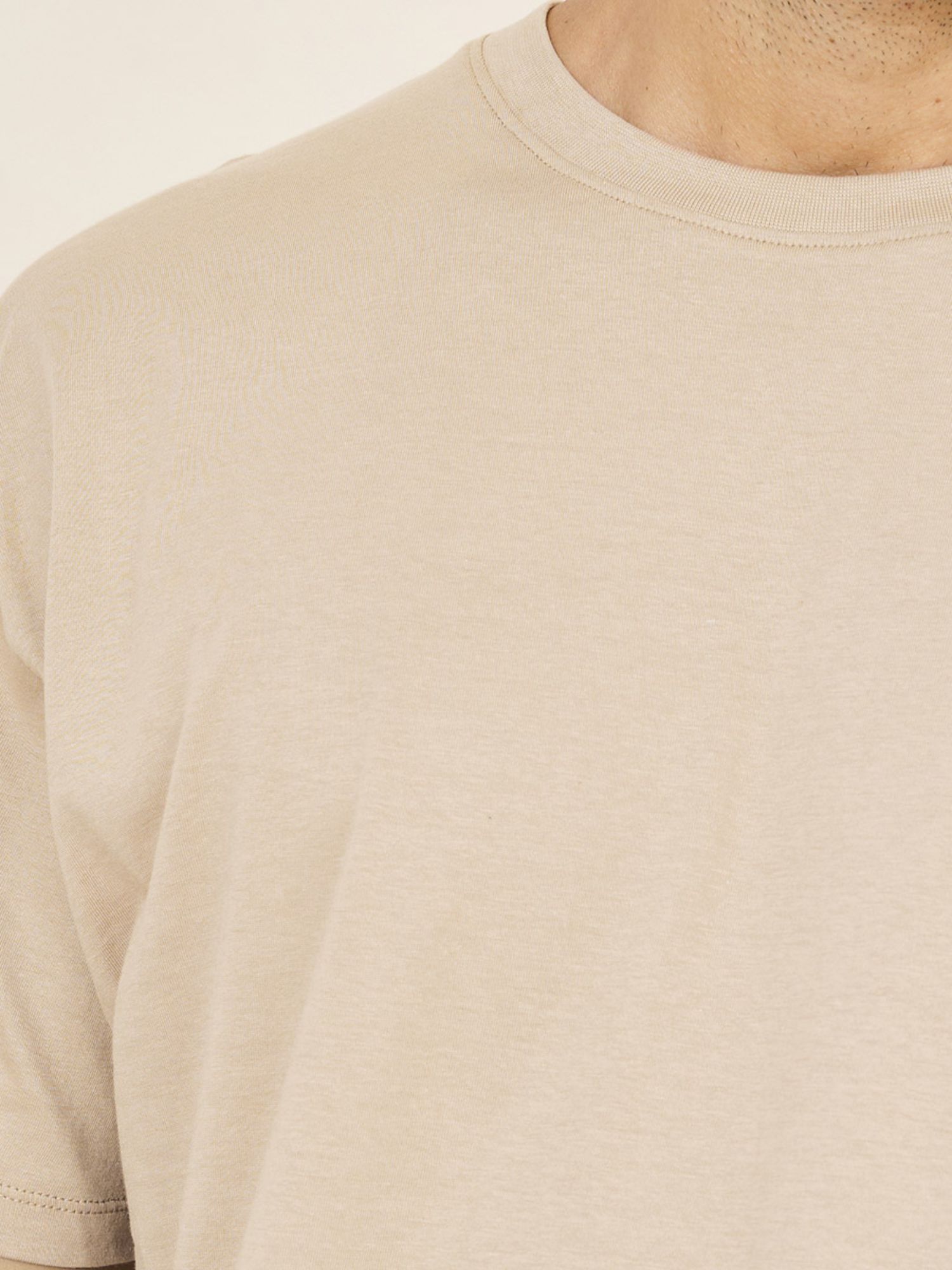 Beige Premium Oversized T-Shirt 260 GSM | Premium Streetwear Essential